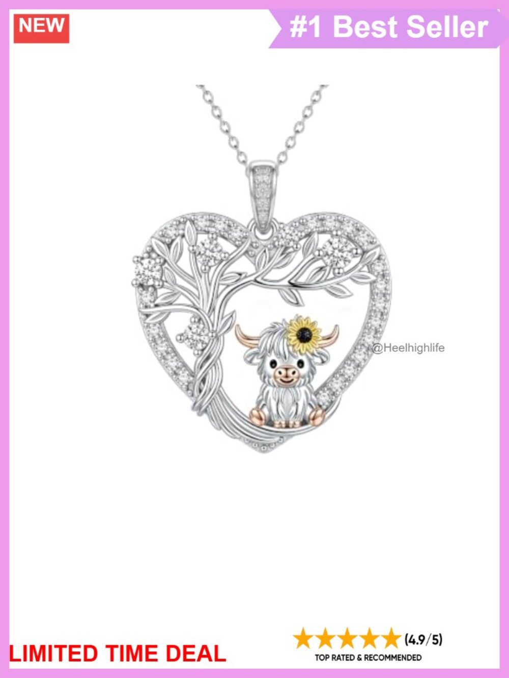 925 Sterling Silver Tree of Life Necklace for Women Pendant Necklace
